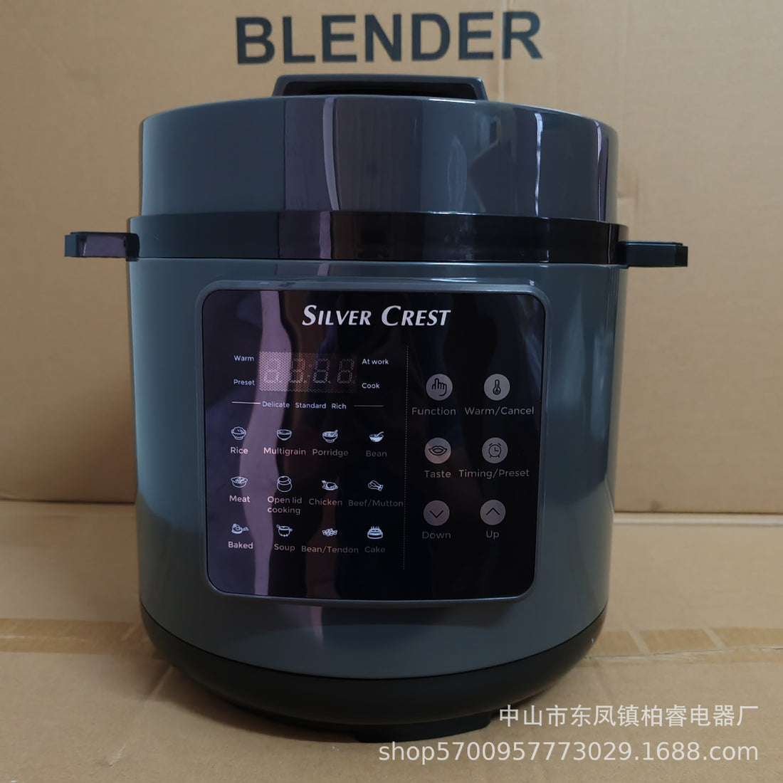 6L Automatic Electric Pressure Cooker For Multifunctional Stew Cooking