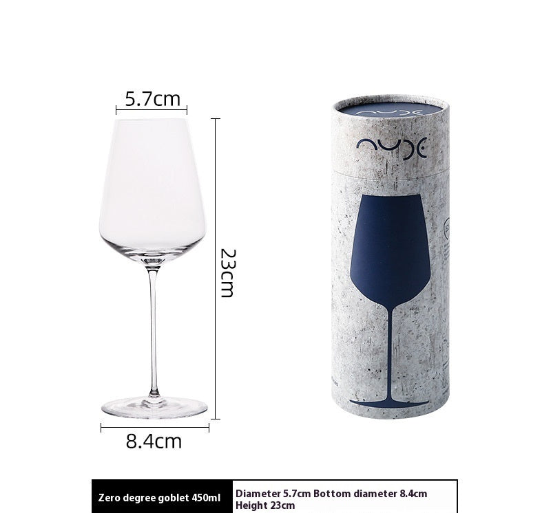 Ultra Thin Crystal Goblet For Elegant Beverage Serving