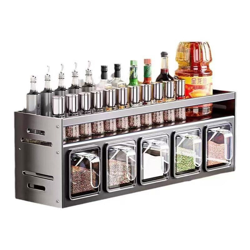 Household Fashion Kitchen Spice Storage Rack Organizer For Seasonings