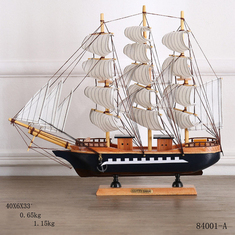 Creative Home Craft Sailing Decoration Figurine For Interior Display