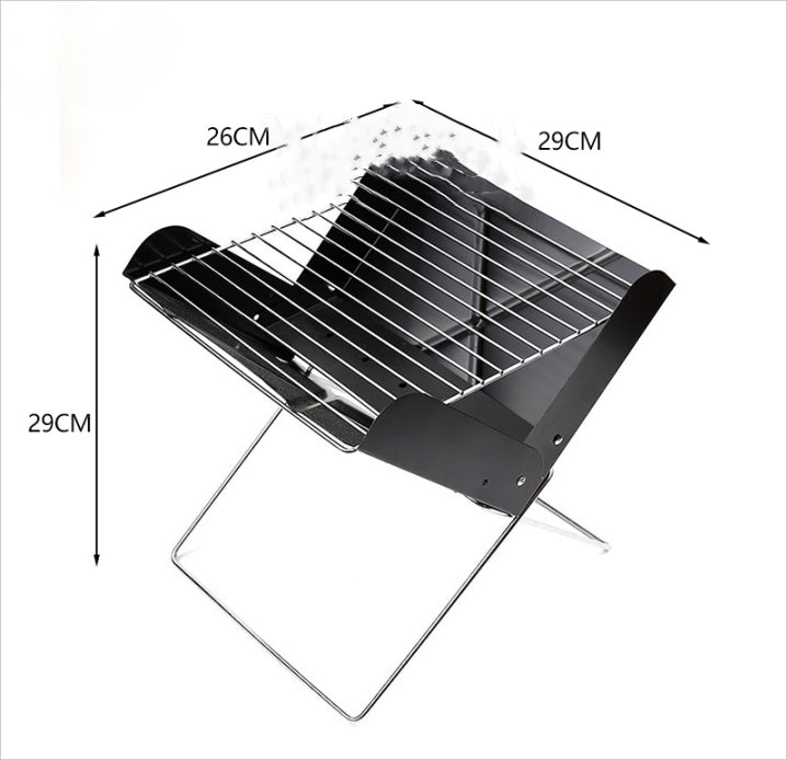 Portable BBQ Grill For Outdoor Camping Cooking Use