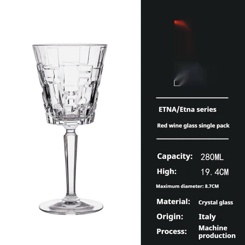 Crystal Glassware Set For Elegant Home Dining And Serving