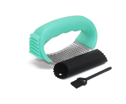 Household Garlic Press Kitchen Utensil For Easy Food Preparation