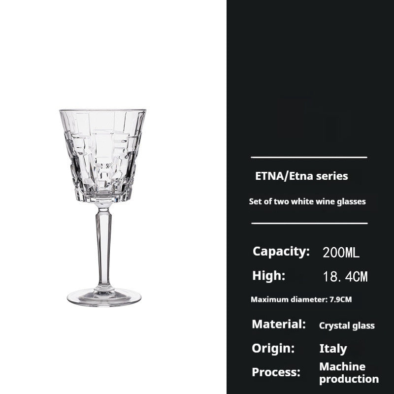 Crystal Glassware Set For Elegant Home Dining And Serving
