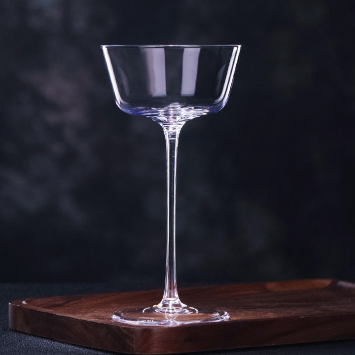 Crystal Stemmed Cocktail Glass For Elegant Beverage Serving
