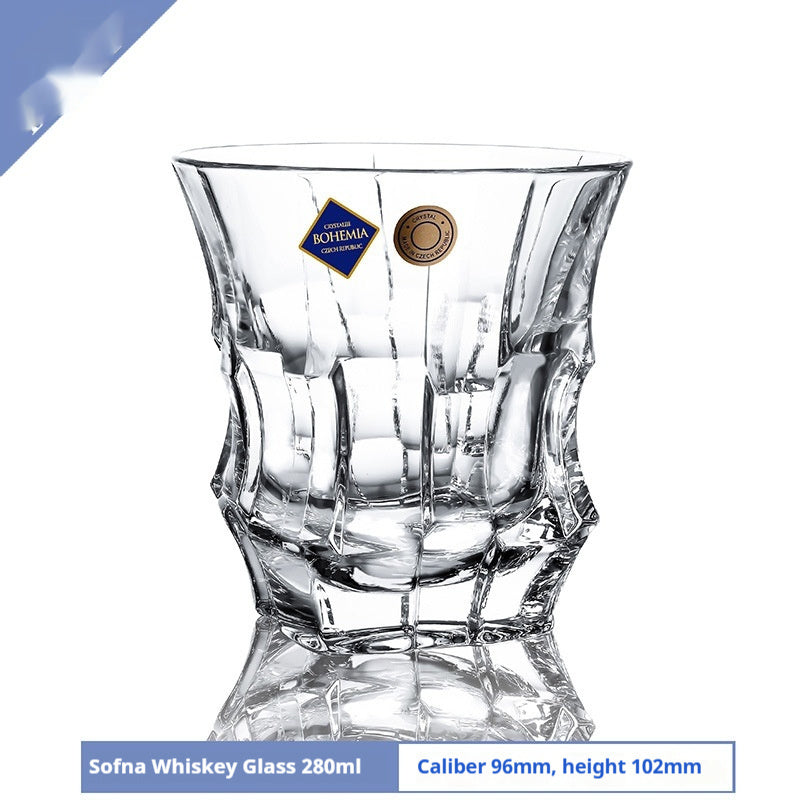 Crystal Creative Drinking Glass For Home Beverage Serving
