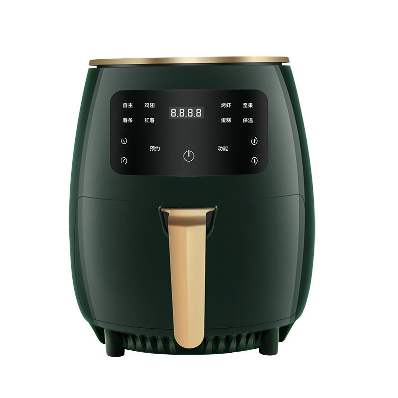 Stainless Steel Air Fryer With Modern Stylish Compact Design