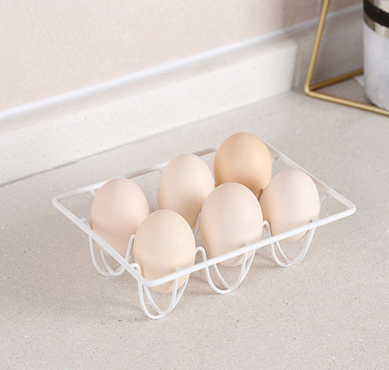 Simple Kitchen Egg Storage Rack And Kitchen Organizer Shelf