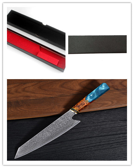 Patterned Kitchen Knife Decorative Stainless Steel Cooking Knife